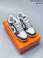 Nike SB Dunk Low Black White Red Sneakers