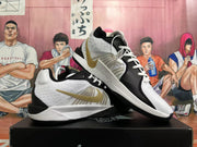 Nike Basketball Shoes White Black Gold