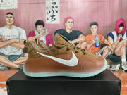Nike Brown Low-Top Sneakers with Mint-Tone Sole