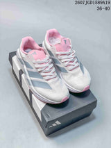 adidas Adizero Dropset Pro Trainer Sneakers White Gray Pink