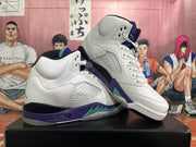 Jordan Air Jordan 5 Retro White Grape Sneakers