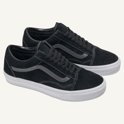 Vans Mens Black Old Skool Pig Suede Sneakers, VN0A2Z42BLK