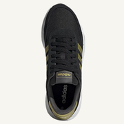 Adidas Women's Black/Gold Run 60s 2.0 Sneakers, GX1714