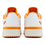 Adidas Men's White/Orange Forum Low CL Sneakers, IH7831 (No Box)