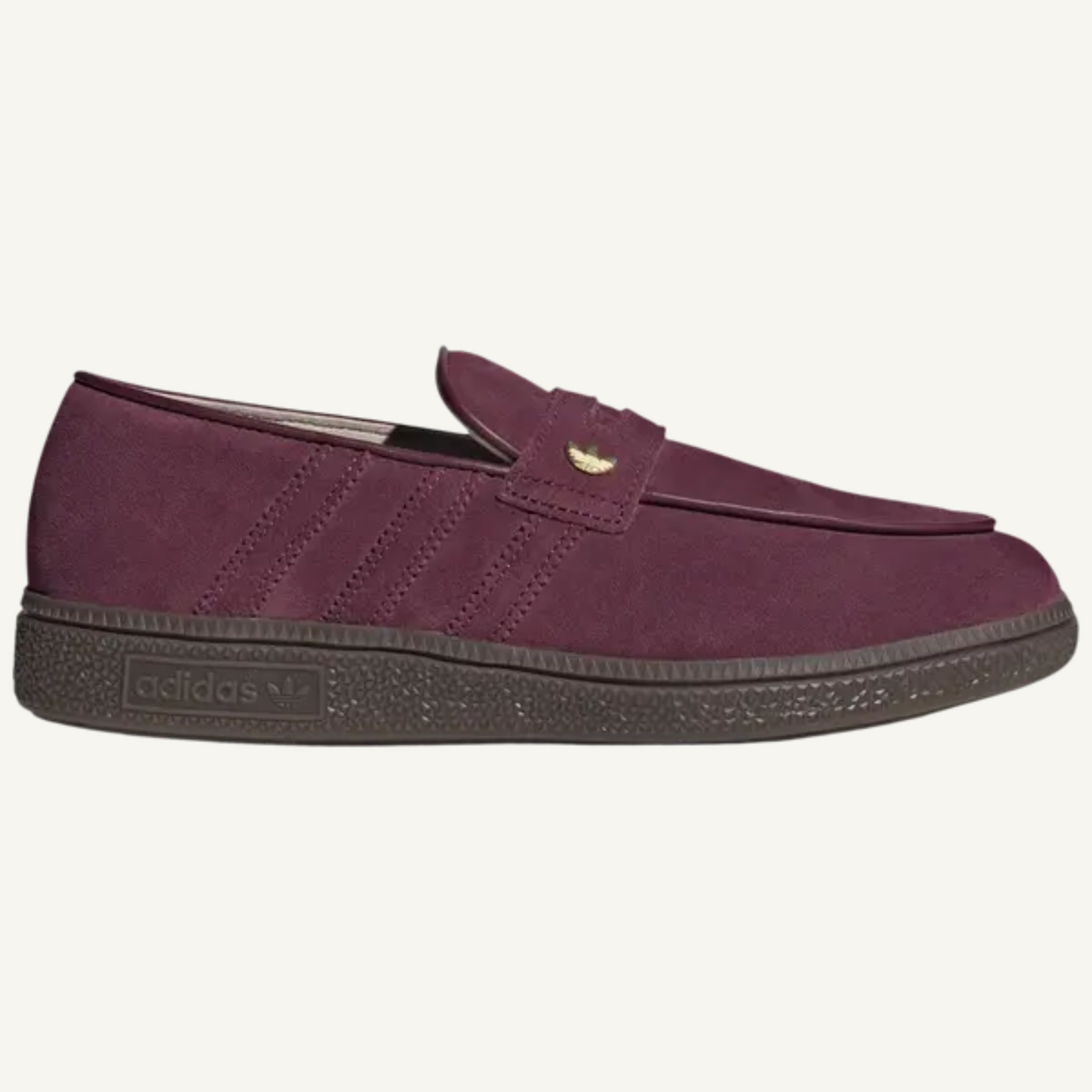 Adidas Originals Women's Maroon Handball Spezial Loafers, KK2780