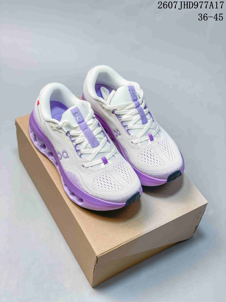 On Cloudtilt Sneakers White and Purple 2607JHD977A17