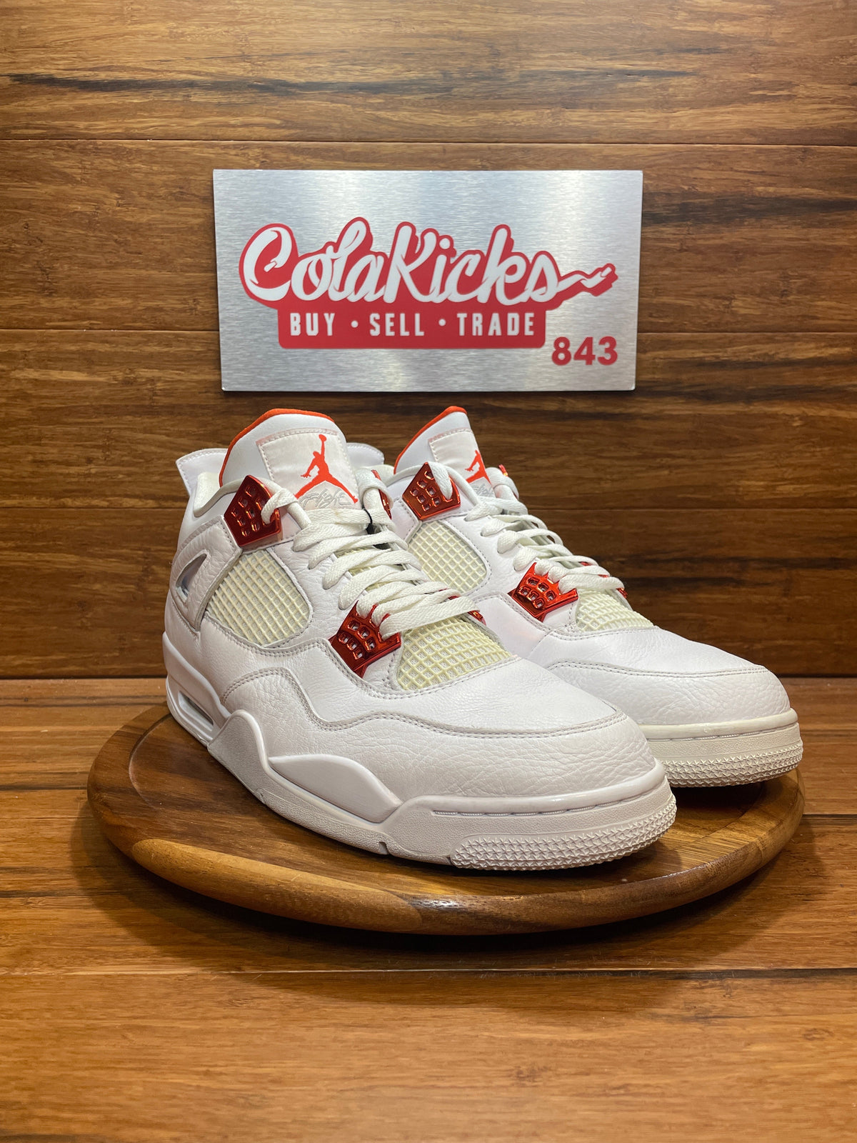 Jordan 4 Retro Metallic Orange