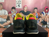 Nike Basketball Sneakers Dark Green Yellow Gray