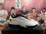 Jordan White Black Basketball Sneakers