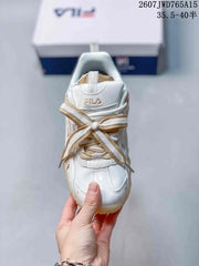 FILA Pebble Women's White Gold Sneakers 711650UTU