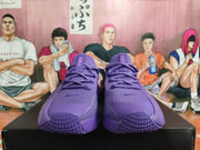 Nike Purple Low-Top Lace-Up Sneakers