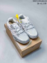 ASICS Hypersync Silver Low-Profile Retro Sneakers