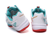 ASICS Court Shoes White Turquoise Red