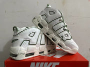 Nike Air More Uptempo White Green Sneakers