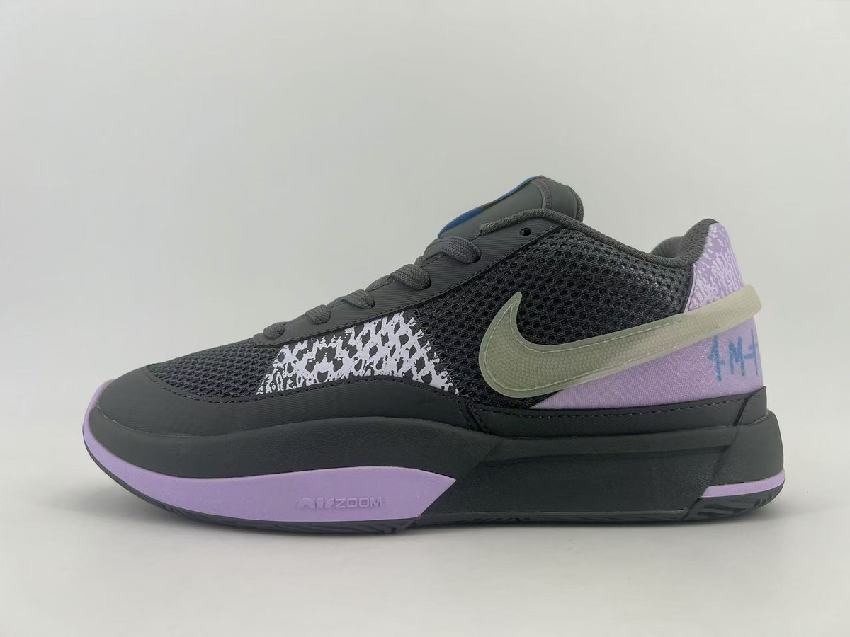 Nike FV1288-001 Basketball Shoes in Black and Purple