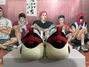 Nike LeBron Basketball Shoes White Black Red