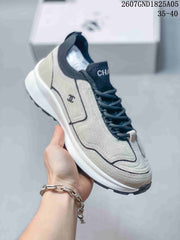 Chanel 2607GND1825A05 Colorblock Platform Sneakers