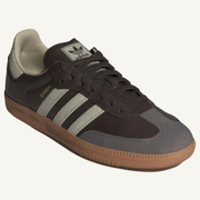 Adidas Originals Men's Brow/Putty Grey Samba OG Sneakers, ID1481