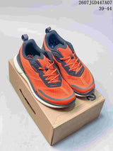 ECCO 710270OPW Orange and Navy Running Sneakers