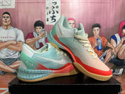 Nike Basketball Shoes in Mint, Coral and Cream
