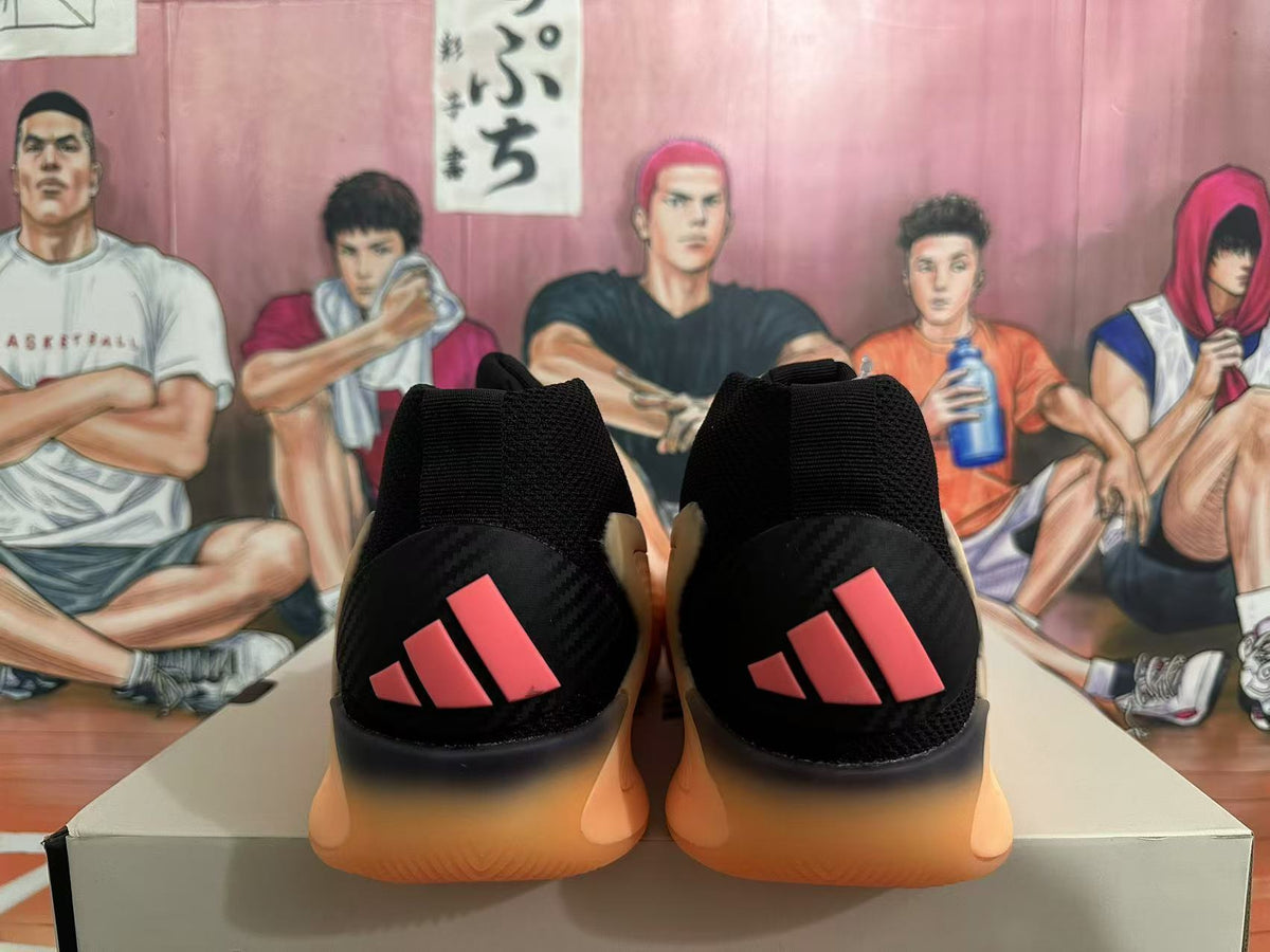 Adidas Basketball Shoes in Black and Orange