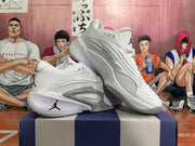 Jordan Luka 3 Basketball Shoes White Black Grey