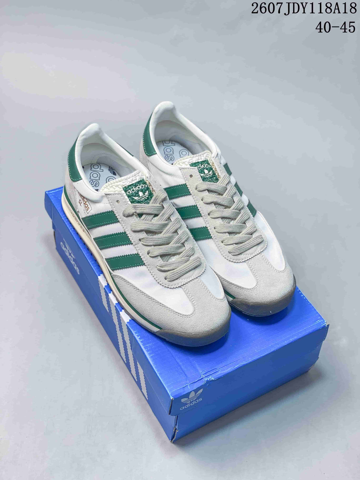 adidas SL 72 Sneakers White Green 2607JDY118A18