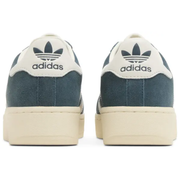 Adidas Originals Women's Blue/Cream Superstar XLG Sneakers, IF8125 (No Box)