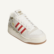 Adidas Originals Women's Cream/Red Forum Bold Stripes Sneakers, JH7951 (No Box)