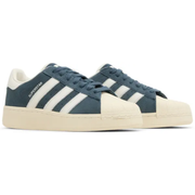 Adidas Originals Women's Blue/Cream Superstar XLG Sneakers, IF8125 (No Box)
