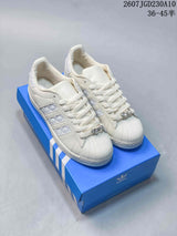Adidas Superstar II White Sneakers 2607JGD230A10