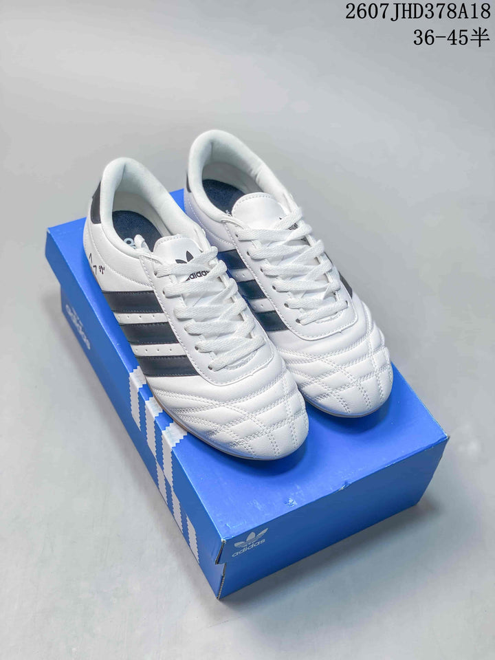 adidas Taekwondo Low-Top Sneakers White Black Gum