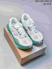 On Cloudsurfer 3 White Green Running Sneakers 2607JHD1068A18