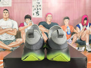 Nike Basketball Shoes in Gray and Volt Green