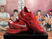 Nike Kobe Basketball Shoes Red Heart Print