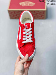 Vans SK8-Low Sneakers Red White 2607JJD438A18