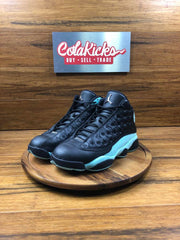 Jordan 13 Retro Black Island Green