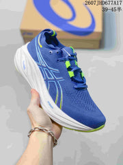 ASICS Gel-Nimbus 26 Blue Green Running Shoes
