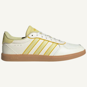 Adidas Women's Cream/Yellow Breaknet Sleek Sneakers, JH6878 (No Box)