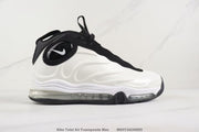 Nike Total Air Foamposite Max White and Black Sneakers