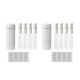 🔥4-in-1 Leakproof Rotatable Travel Dispenser Set