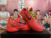 Nike Kobe 6 Protro Basketball Shoes Red Green