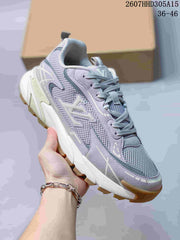 Louis Vuitton 2607HHD305A15 Gray Mesh Sneakers