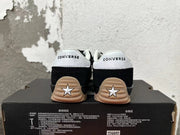 Converse Trainer-Style Sneakers in Black and White