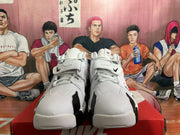 Nike Air More Uptempo White and Black Sneakers