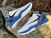 Nike Kobe 6 Basketball Shoes in White, Blue and Pink