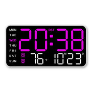 📢📢49% OFF!! ⏰Multifunctional decorative LED digital wall clock, the limitless digital clock for the modern Norwegian home