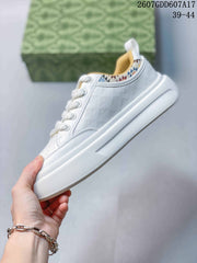 Gucci Screener GG Sneakers White 2607GDD607A17
