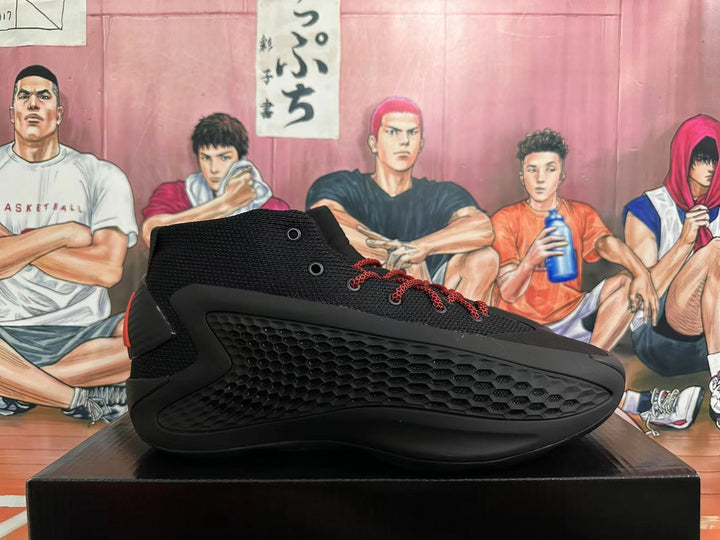 Adidas Basketball Shoes Black Red