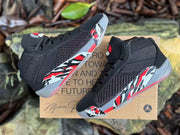 Jordan XXXVIII Playoffs 23 Black Red Basketball Shoes
